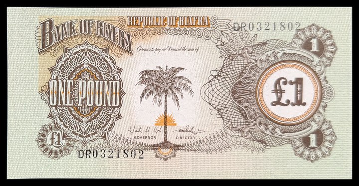 Biafra 1 Pound, specimen 53