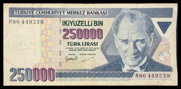 Turkey 250000, specimen 577