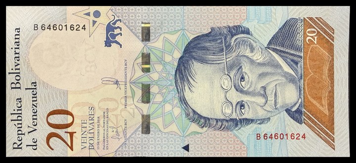 Venezuela 10, specimen 634