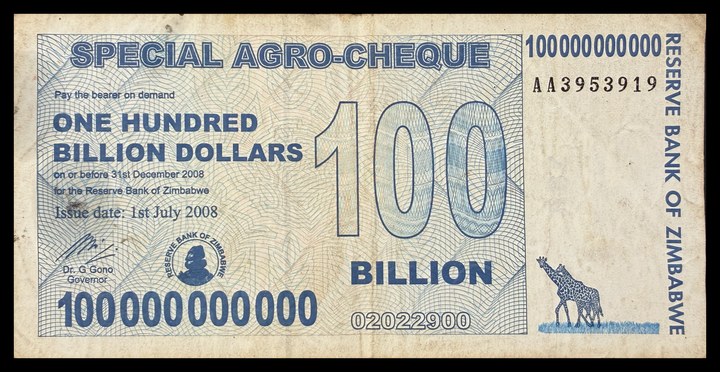 Zimbabwe 50000000 (50 Million) Dollars, specimen 683