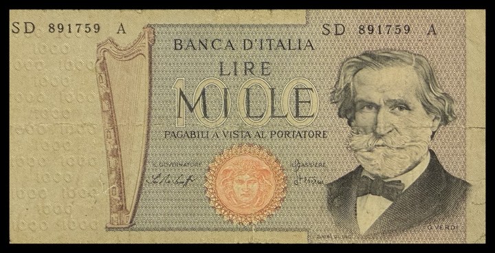 Italy 1000, specimen 718