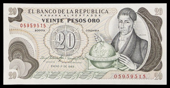 Colombia 20, specimen 130