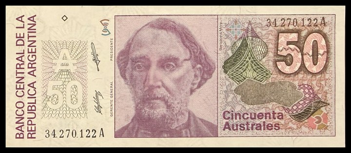 Argentina 50, specimen 14