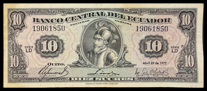 Ecuador 10, specimen 170