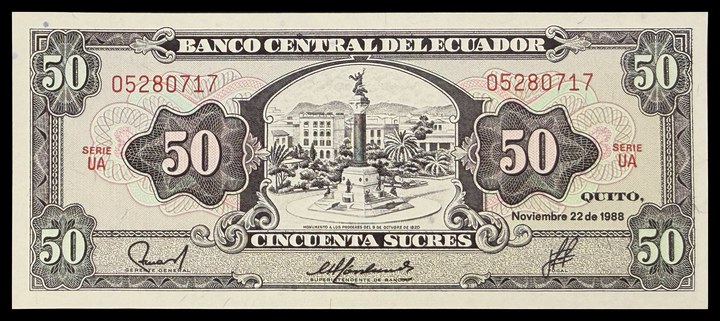 Ecuador 50, specimen 171