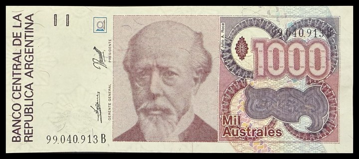 Argentina 1000, specimen 19