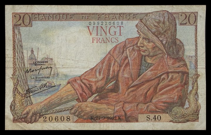 France 20, specimen 189