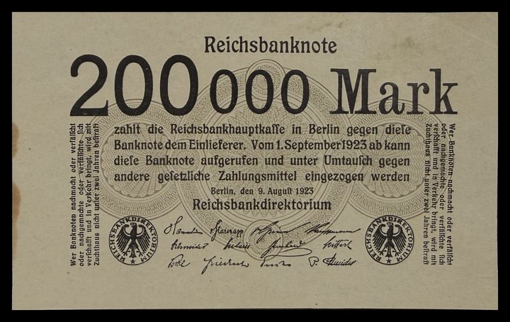 Germany 200000 Mark, specimen 230