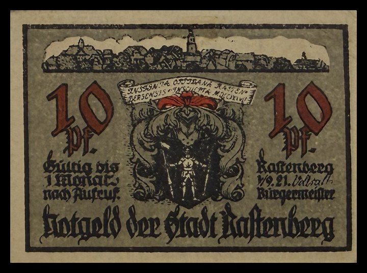 Germany 10 Pfennig, specimen 232
