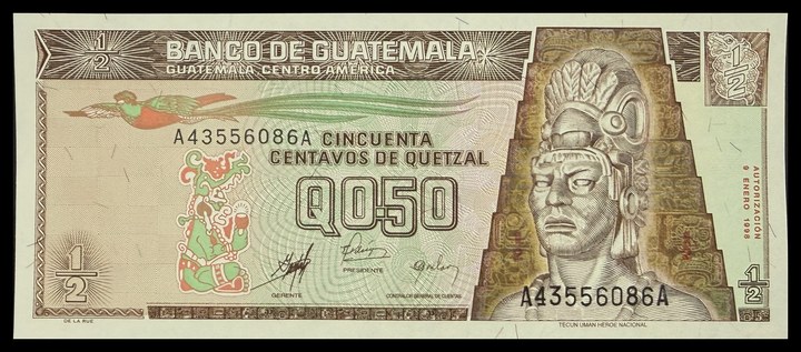 Guatemala 0.50, specimen 257