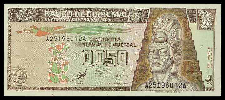 Guatemala 0.50, specimen 258