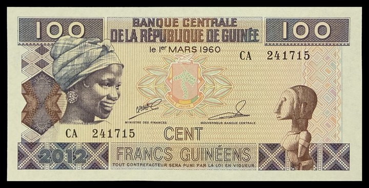 Guinea 100, specimen 260