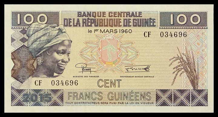 Guinea 100, specimen 261