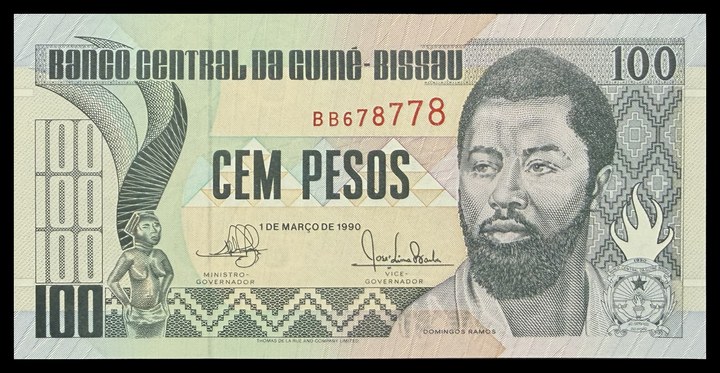 Guinea-Bissau 100, specimen 264