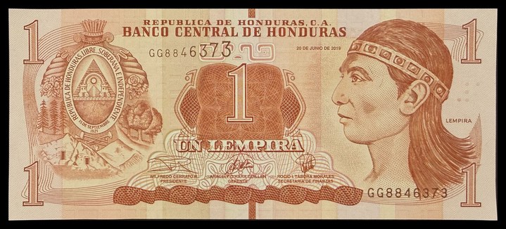 Honduras 1 Lempira, specimen 271