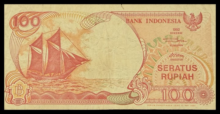 Indonesia 100, specimen 313