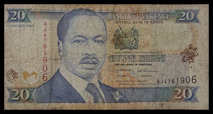 Kenya 20, specimen 325