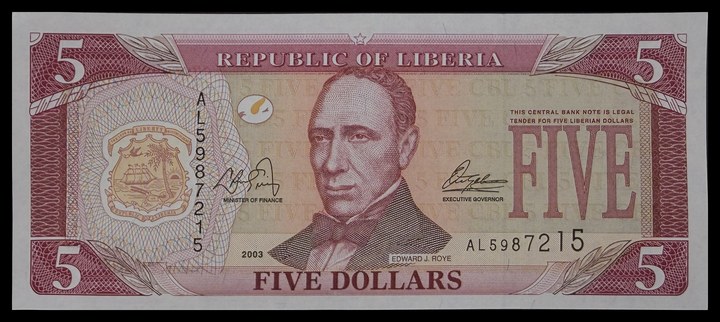 Liberia 5, specimen 336