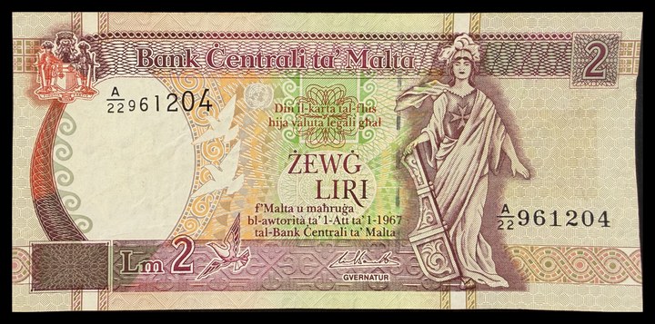 Malta 2 Liri, specimen 364