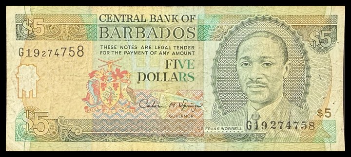 Barbados 5, specimen 40