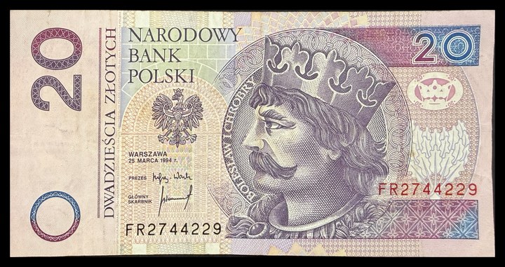 Poland 10 złotych / 20 złotych, specimen 469