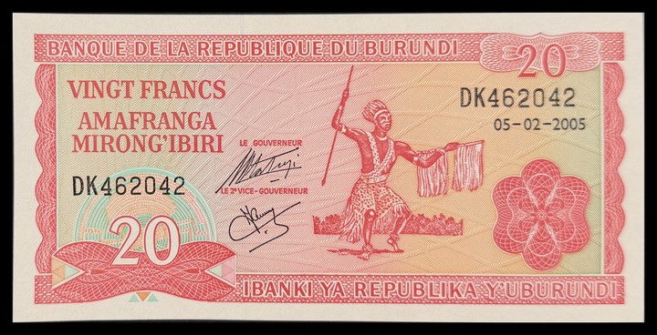 Burundi 20, specimen 48