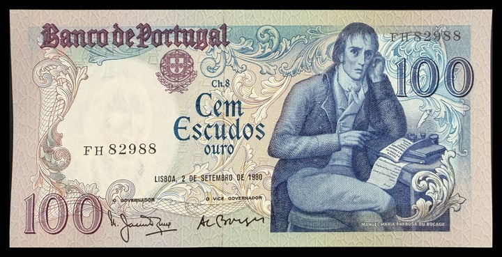 Portugal 100 Escudos, specimen 475