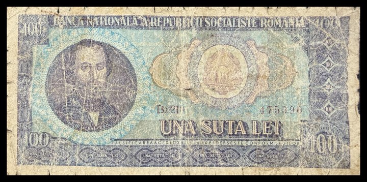 Romania 100, specimen 476